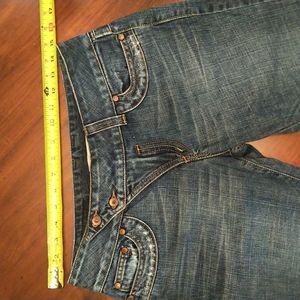 Nexos Italian Vintage Y2K Flare Jeans 28